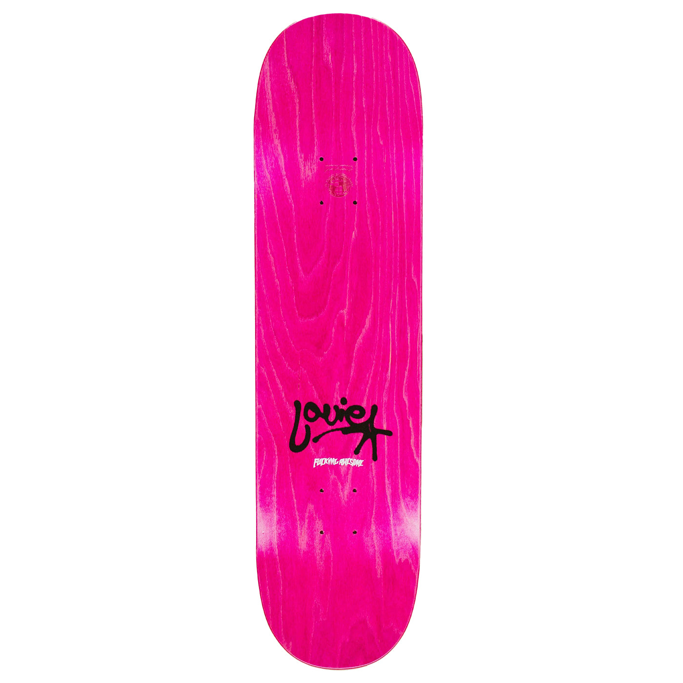 Fucking Awesome Louie Lopez Class Photo Painted Deck 8.25