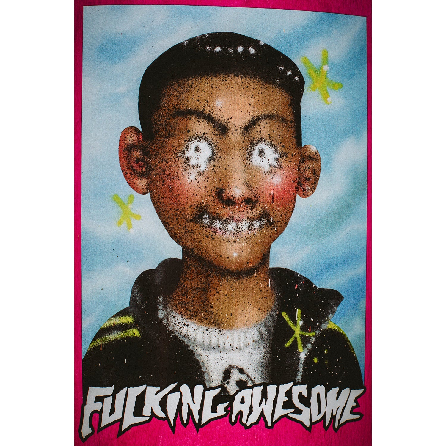 Fucking Awesome Sage Elsesser Class Photo Painted Deck 8.38