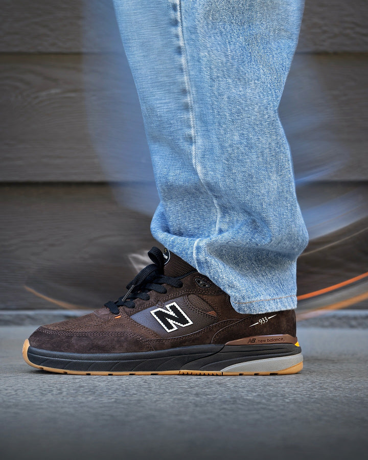 New Balance Numeric Reynolds 933 Brown/Black NM933BAR