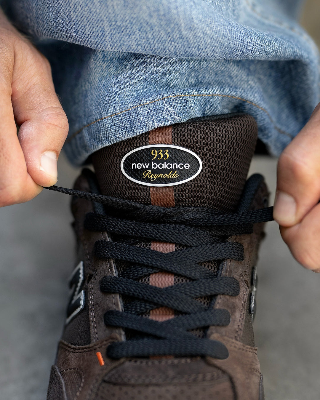 New Balance Numeric Reynolds 933 Brown/Black NM933BAR