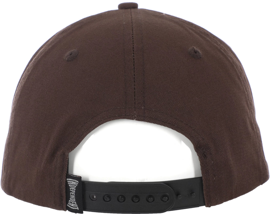 Independent Built To Grind Snapback Chocolate