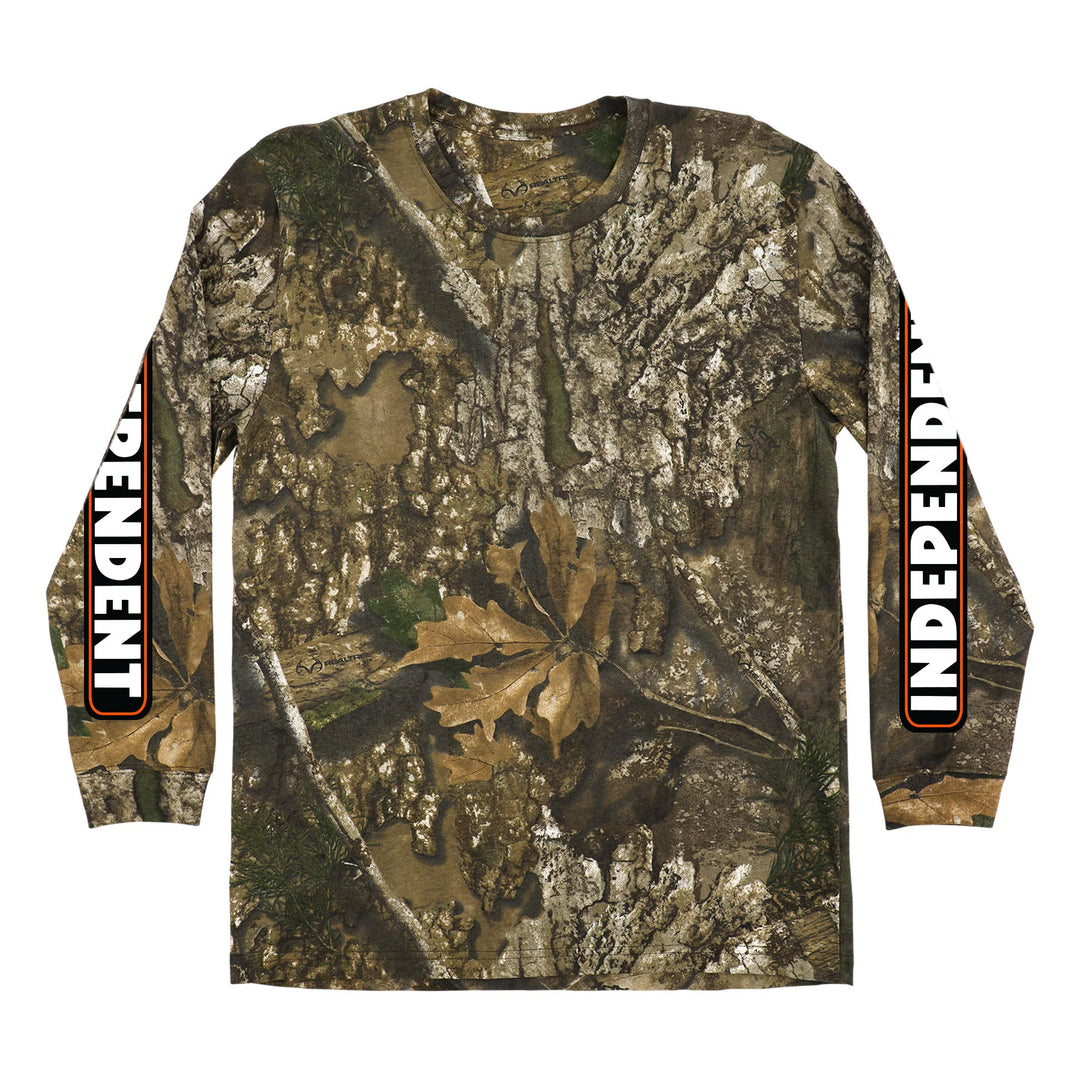 Independent x Realtree Bar Logo Longsleeve Shirt Camo