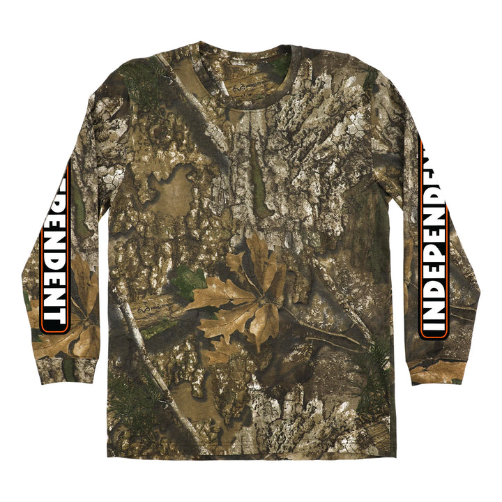 Independent x Realtree Bar Logo Longsleeve Shirt Camo