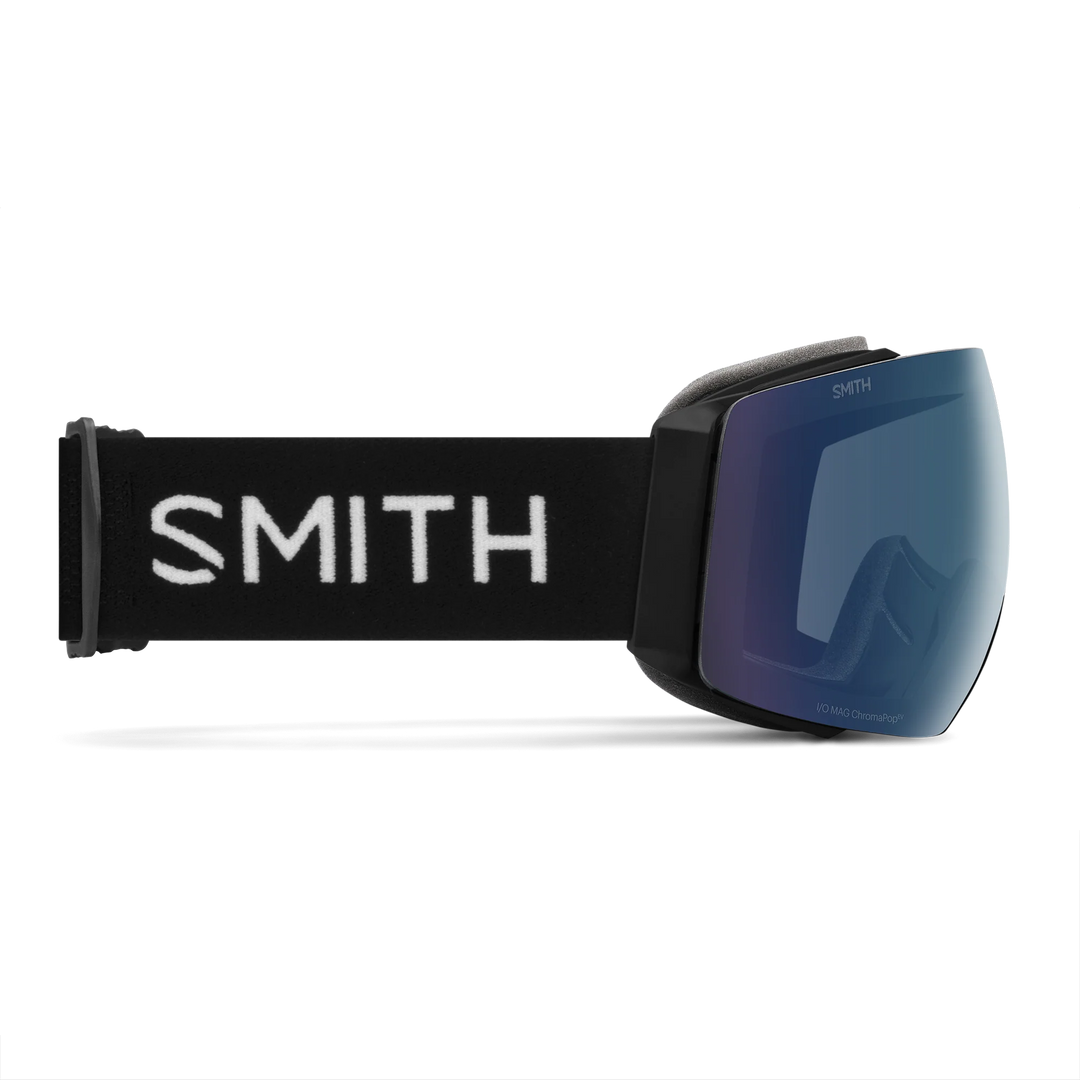 Smith I/O MAG Black ChromaPop Everyday Blue Mirror