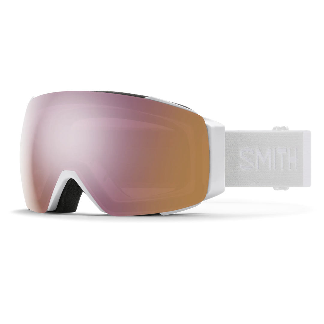 Smith I/O MAG White Vapor Chromapop Everyday Rose Gold Mirror