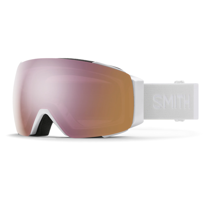 Smith I/O MAG White Vapor Chromapop Everyday Rose Gold Mirror