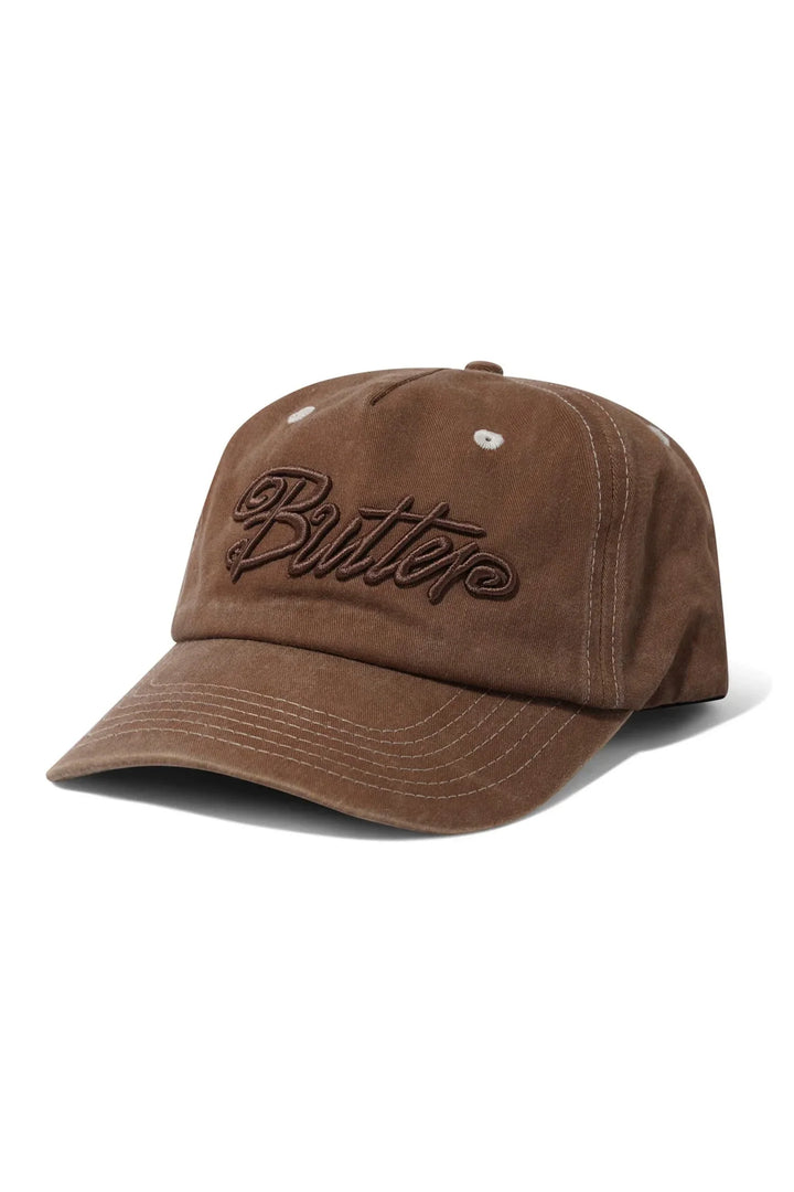 Butter Goods Jive Snapback Cap Brown