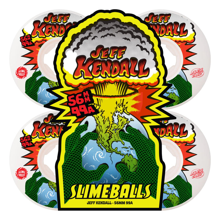 Slime Balls Jeff Kendall End Of The World Chubbies Wheels 99a 56mm