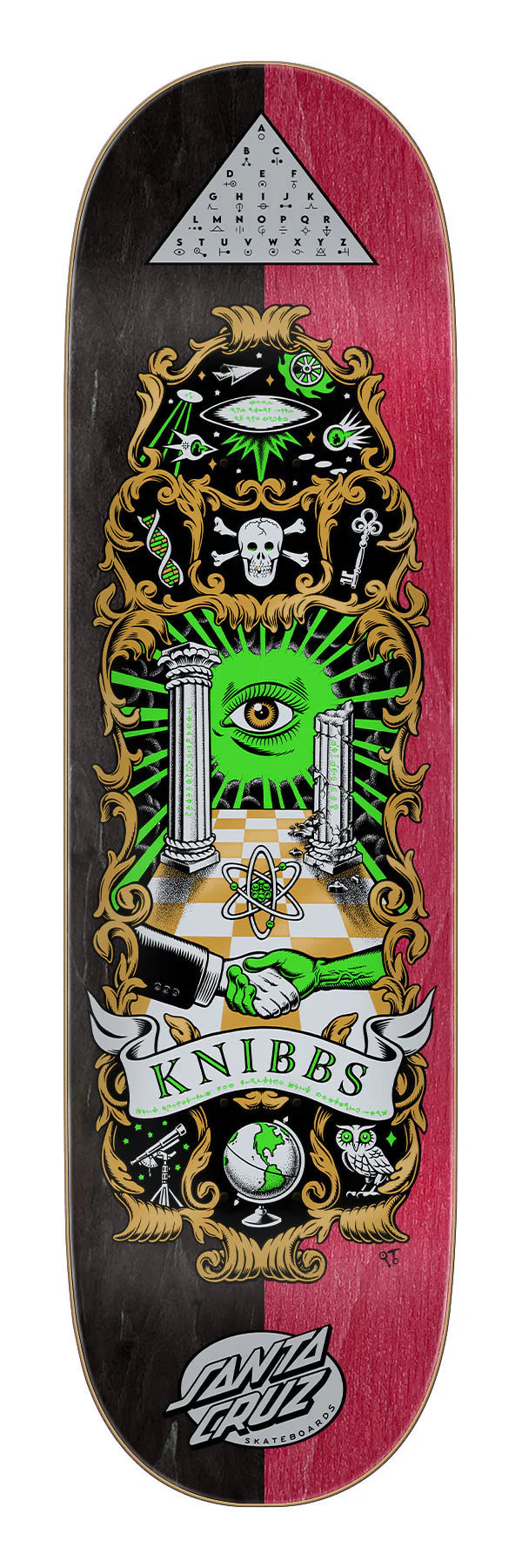 Santa Cruz Knibbs Cryptic Deck 8.5"
