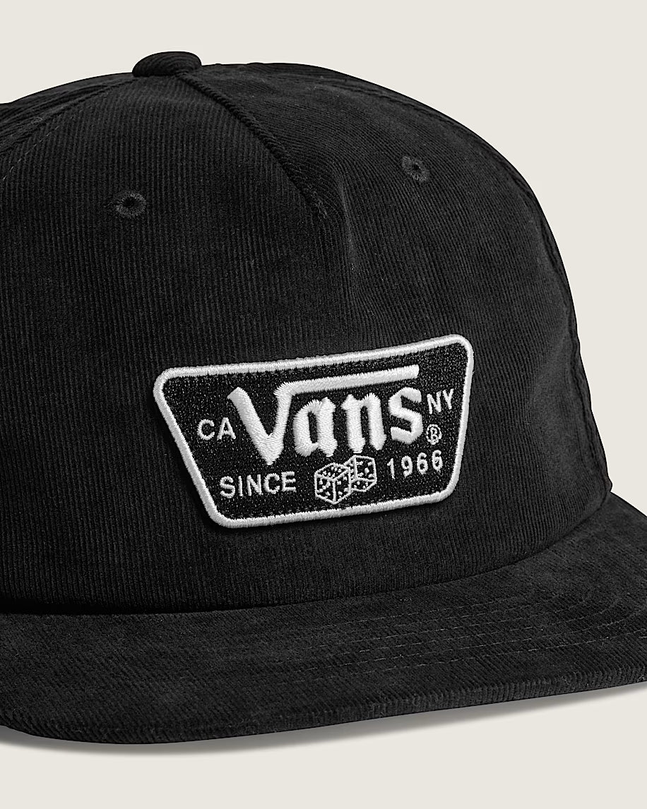 Vans Knu Patch Unstructured Hat Black