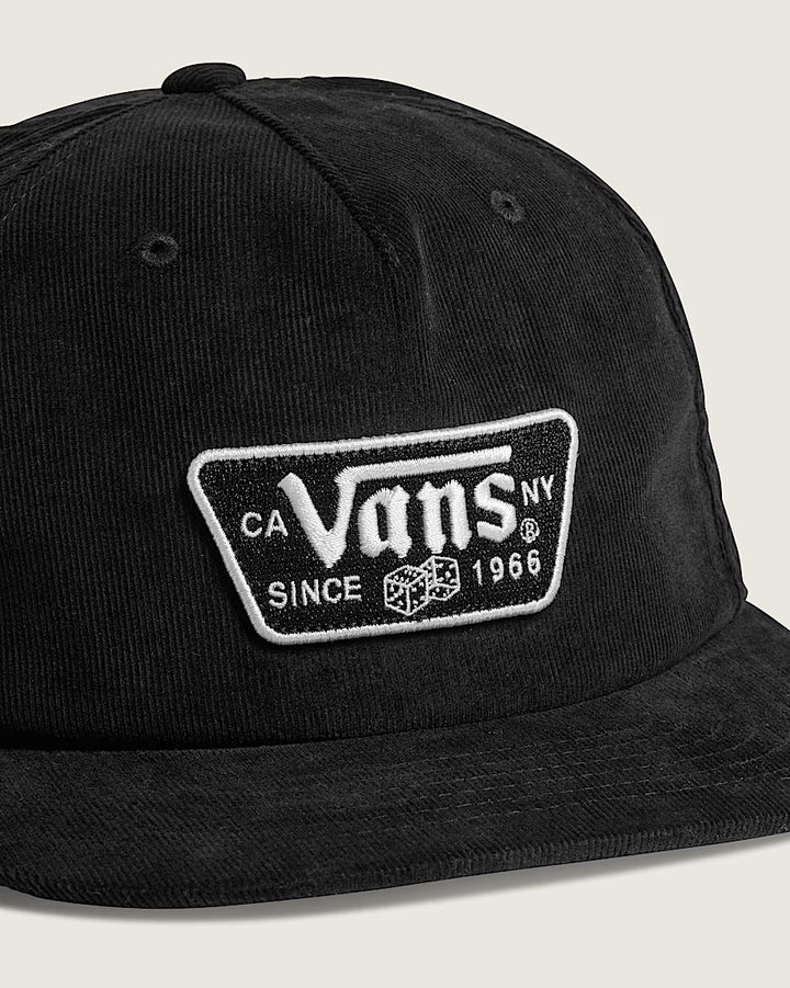 Vans Knu Patch Unstructured Hat Black