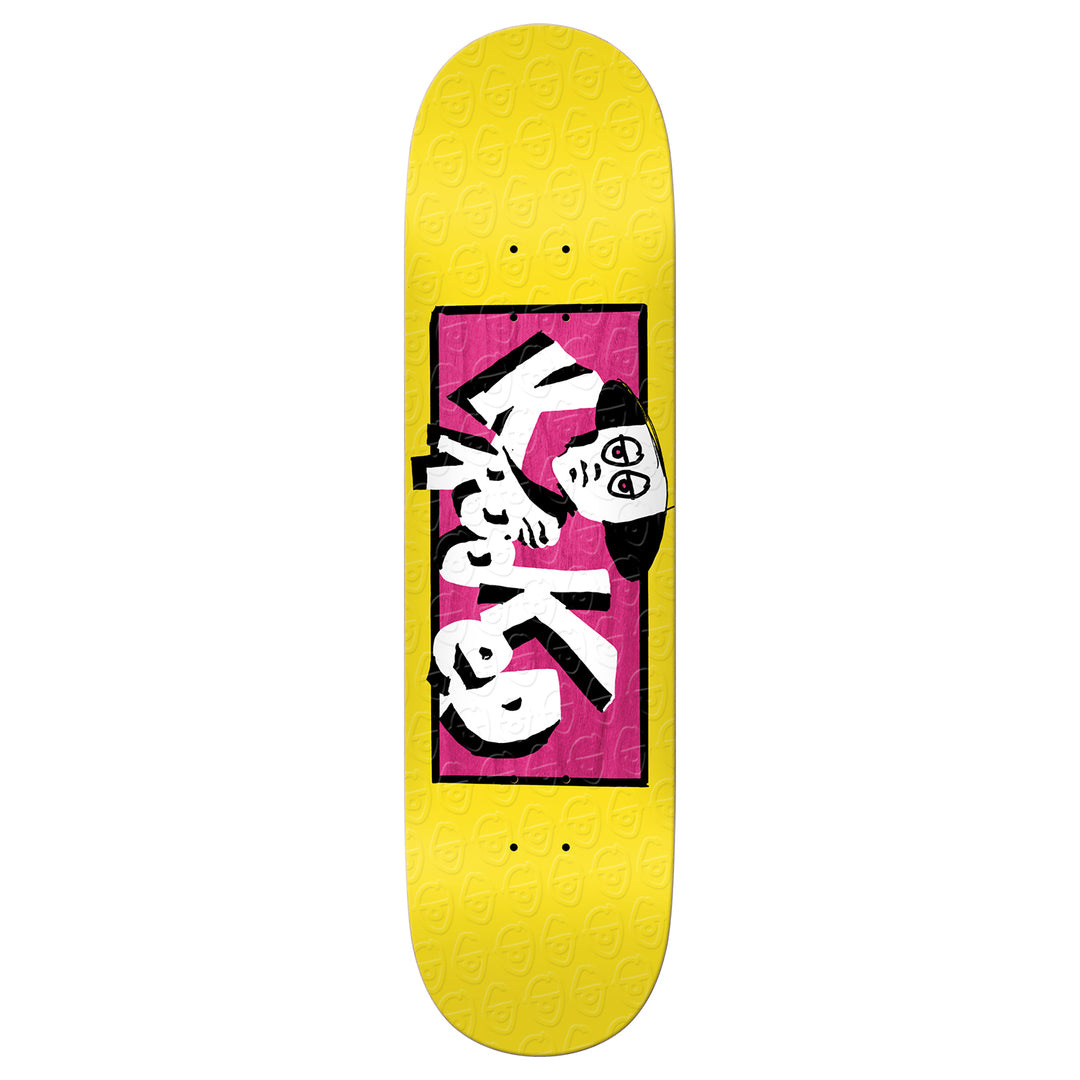 Krooked Incognito Team Embossed Deck 8.25"