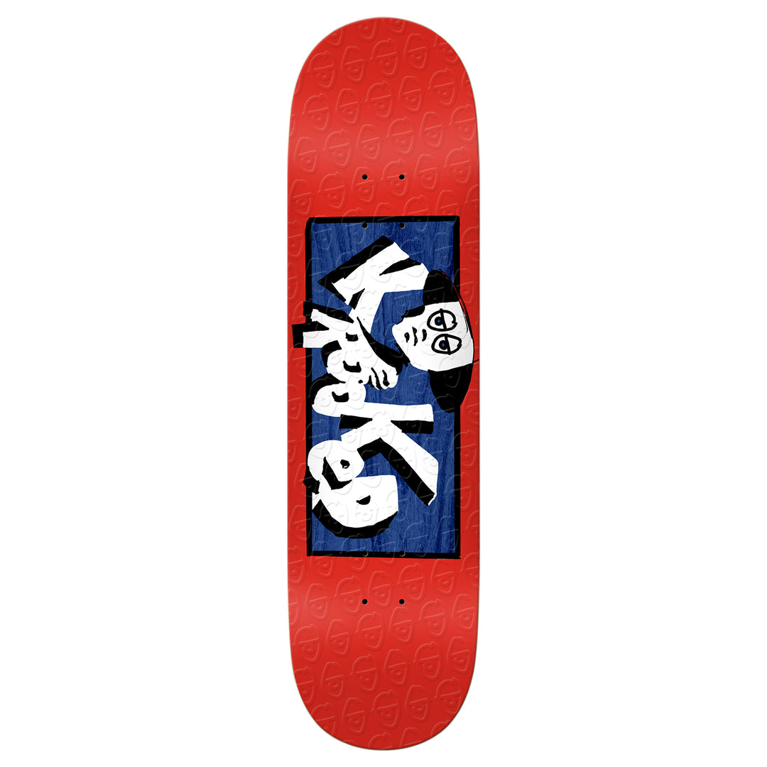 Krooked Incognito Team Embossed Deck 8.38"
