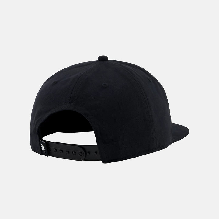 New Balance Numeric 6 Panel Deconstructed Flat Brim Hat Black