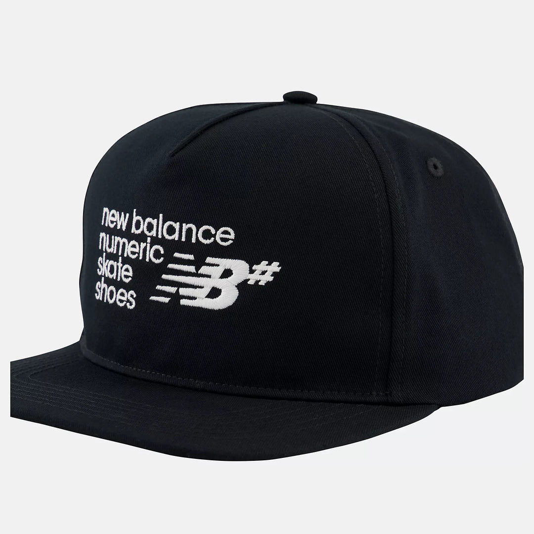 New Balance Numeric 5 Panel Hat Black