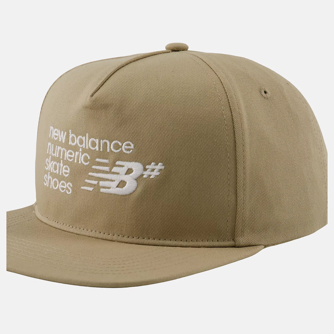 New Balance Numeric 5 Panel Hat Stoneware