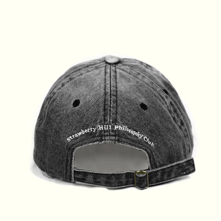 Strawberry Hill Philosophy Club Denim Hat Rinsed Black