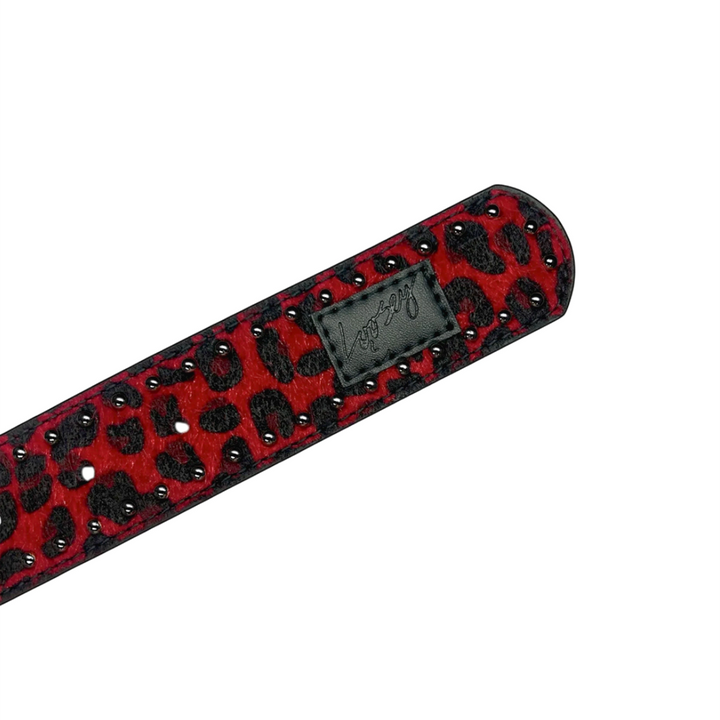 Loosey Cheetah Rivet Belt