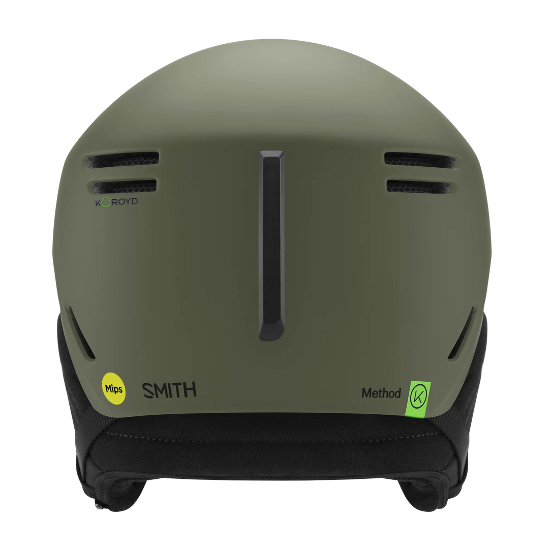 Smith Method Mips Snowboard Helmet Matte Fatigue Green