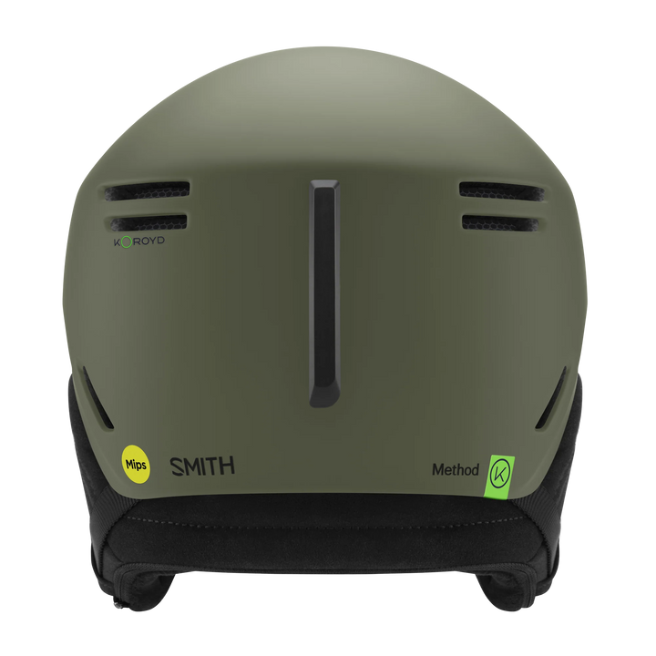 Smith Method Mips Snowboard Helmet Matte Fatigue Green
