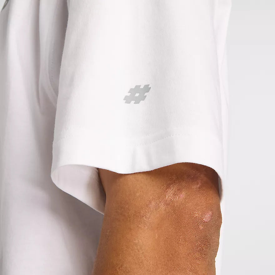Numeric Small Logo Jersey T-Shirt White