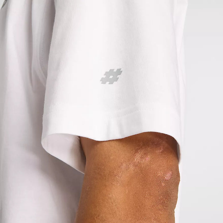 Numeric Small Logo Jersey T-Shirt White