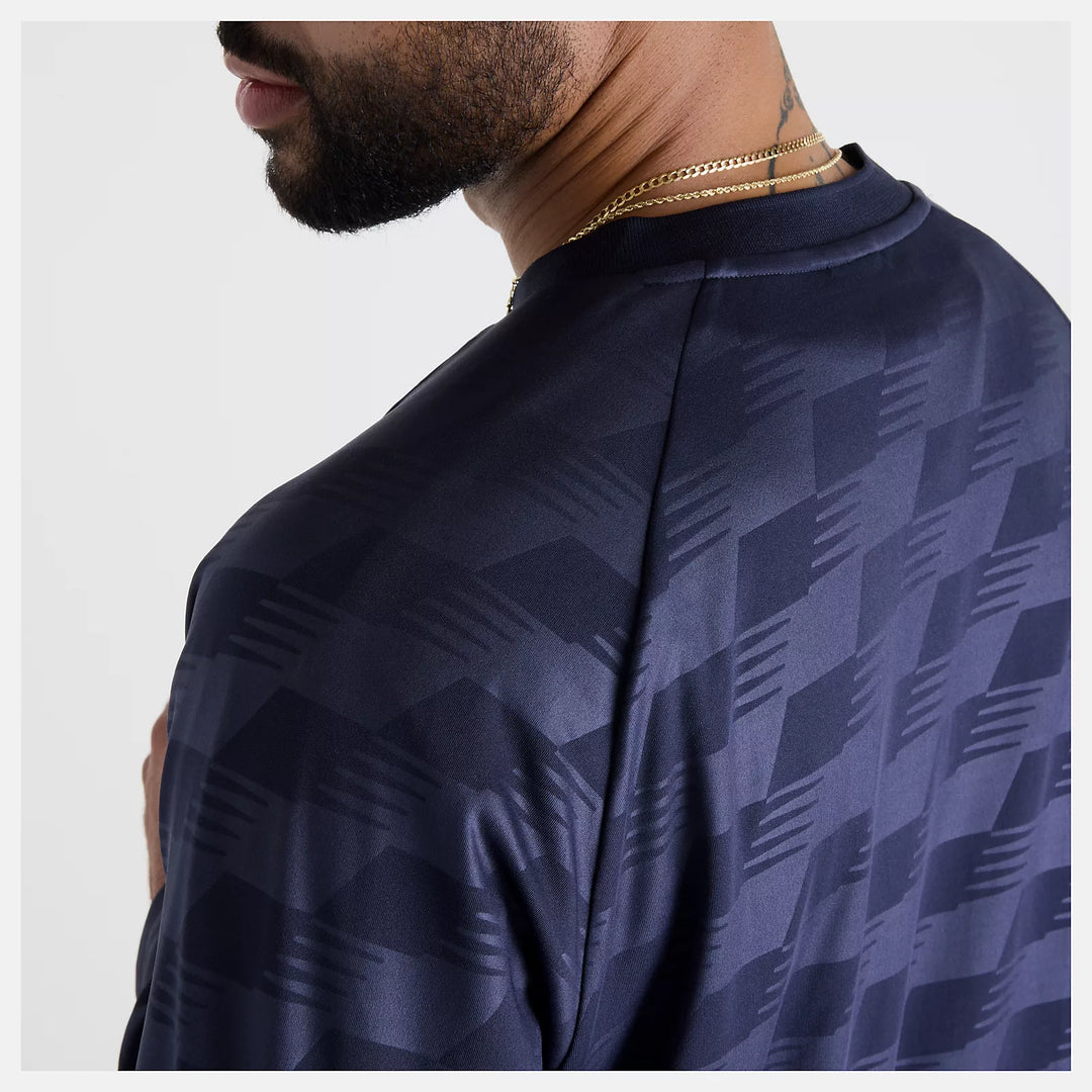 New Balance Numeric Long Sleeve Team Jersey Dark Night