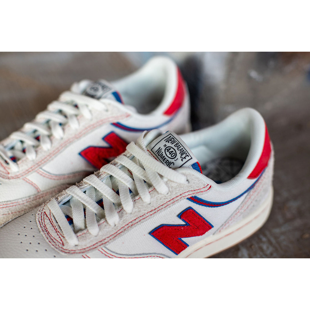 New Balance 440 x NJ Skateshop - White/Red/Blue
