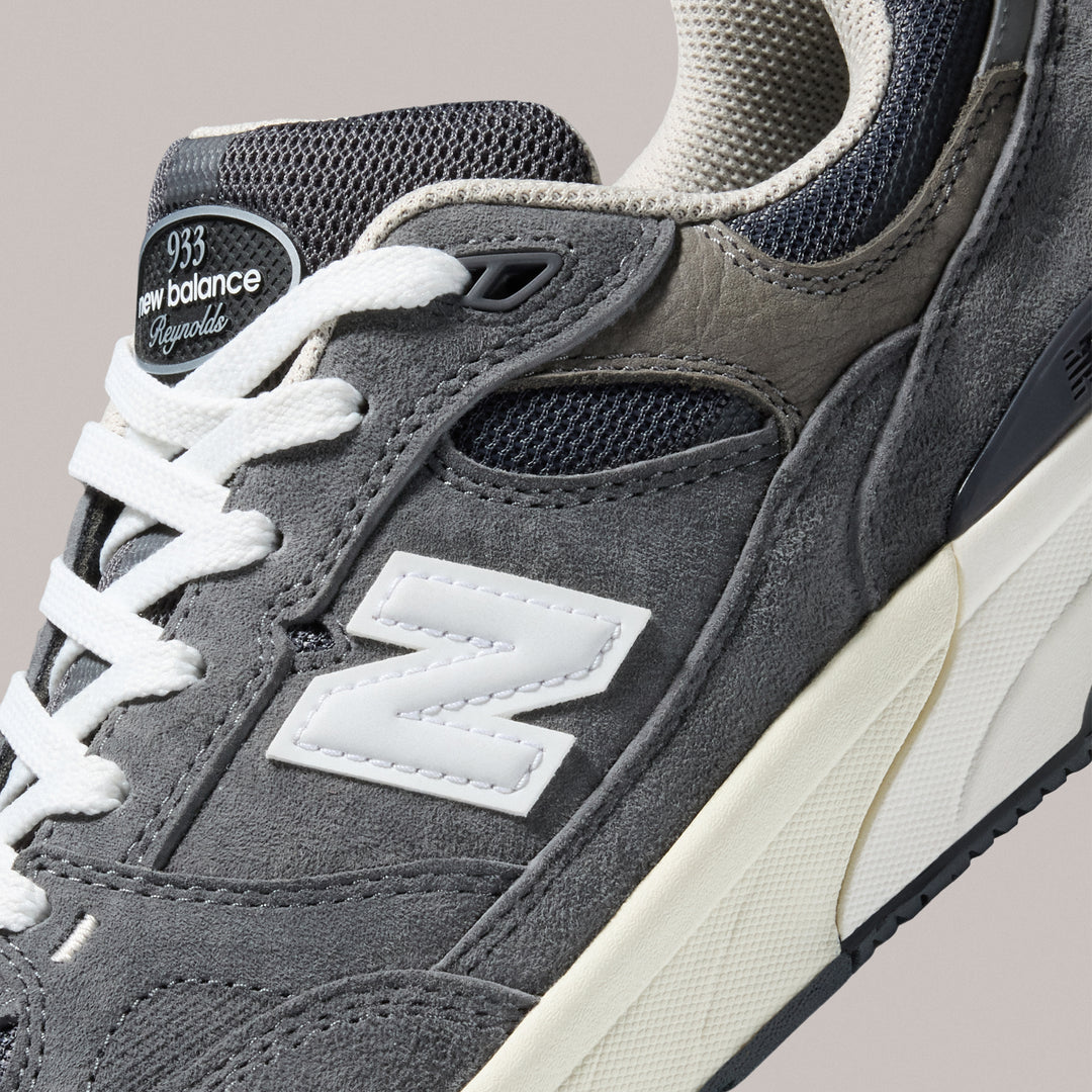New Balance Numeric Reynolds 933 "Dark Grey/White" NM933GDY