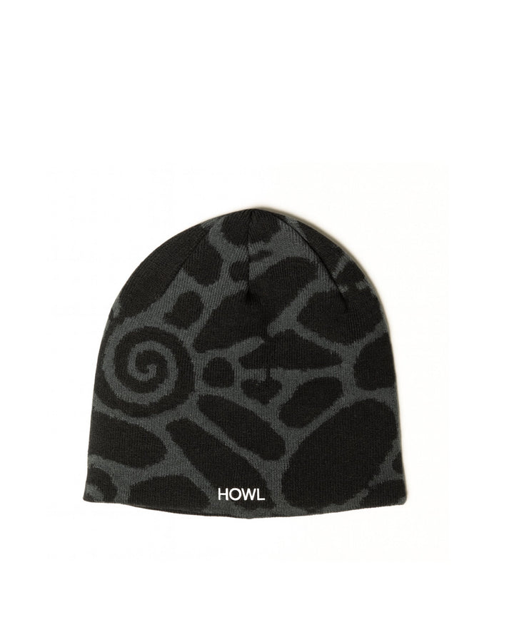 Howl No Cuff Beanie Black