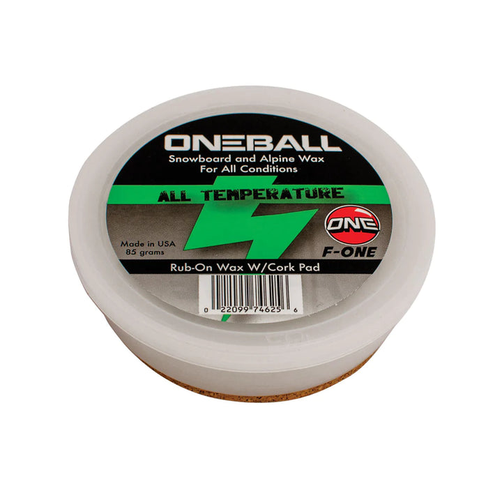 One MFG F1 Rub-On Snowboard Wax - 85g