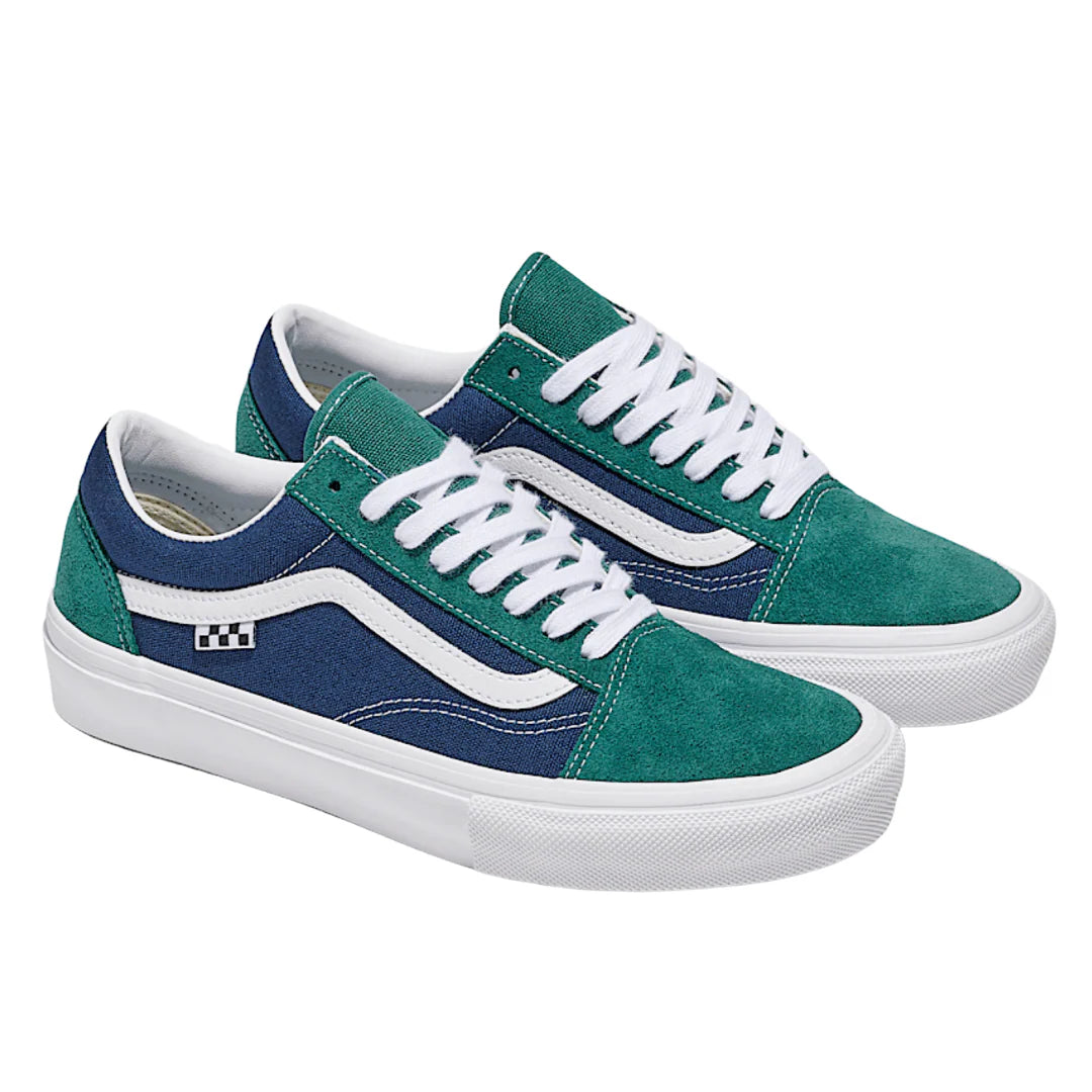 Vans Skate Old Skool Tartan Green/Blue