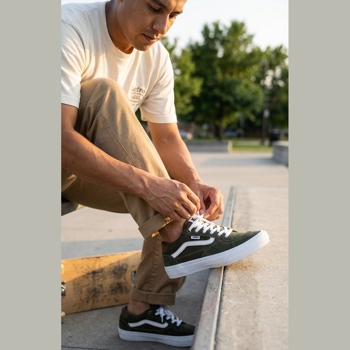 Vans Skate Rowan (Green/Brown)