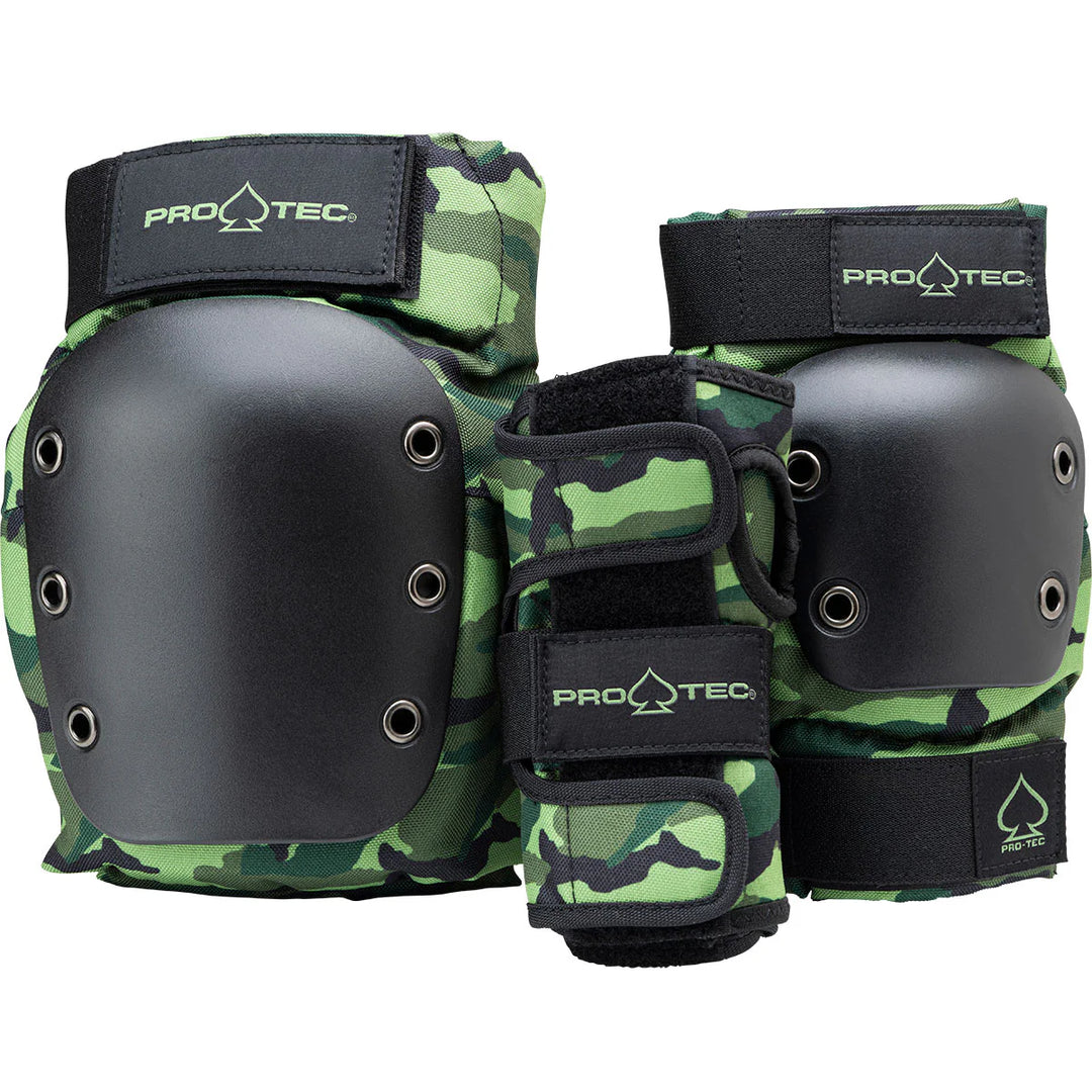 Pro-Tec Street Jr 3-Pack Pad Set Camo
