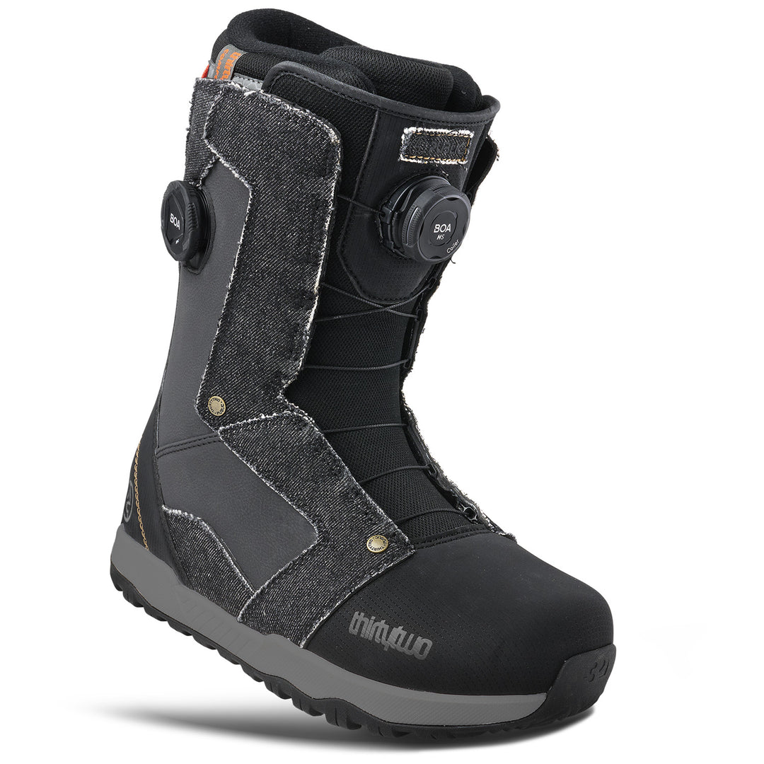 ThirtyTwo x Public STW Double Boa Snowboard Boots Black Denim