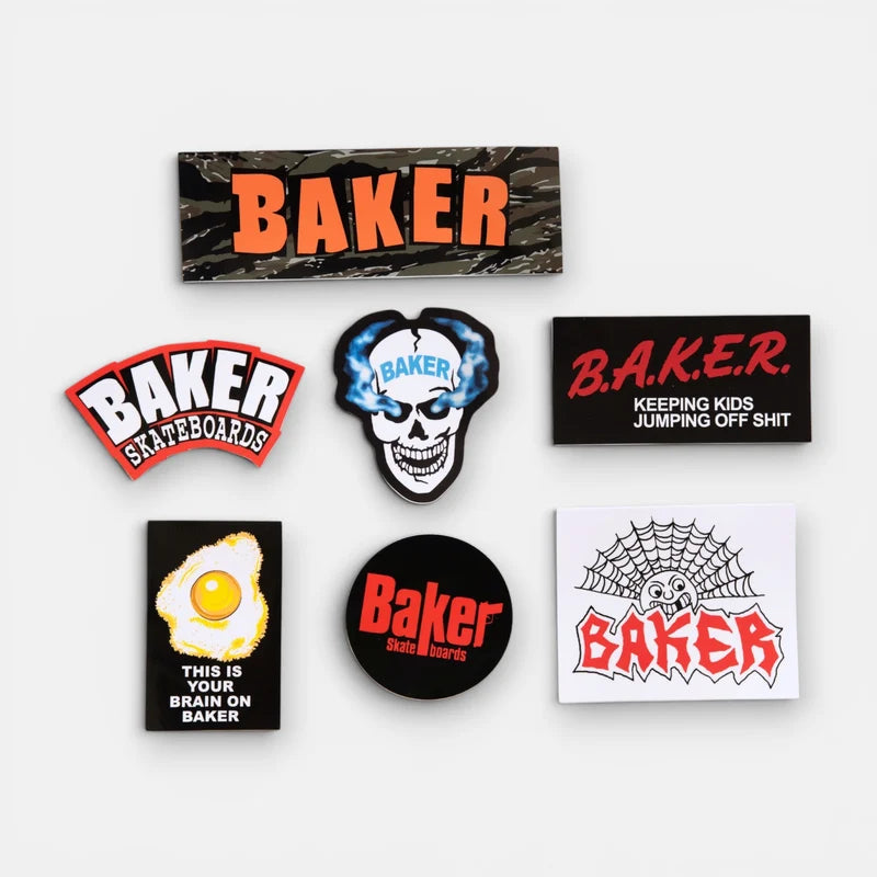 Baker Any Questions Sticker Pack