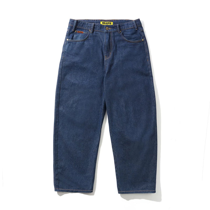 Butter Goods Relaxed Denim Jeans Dark Indigo