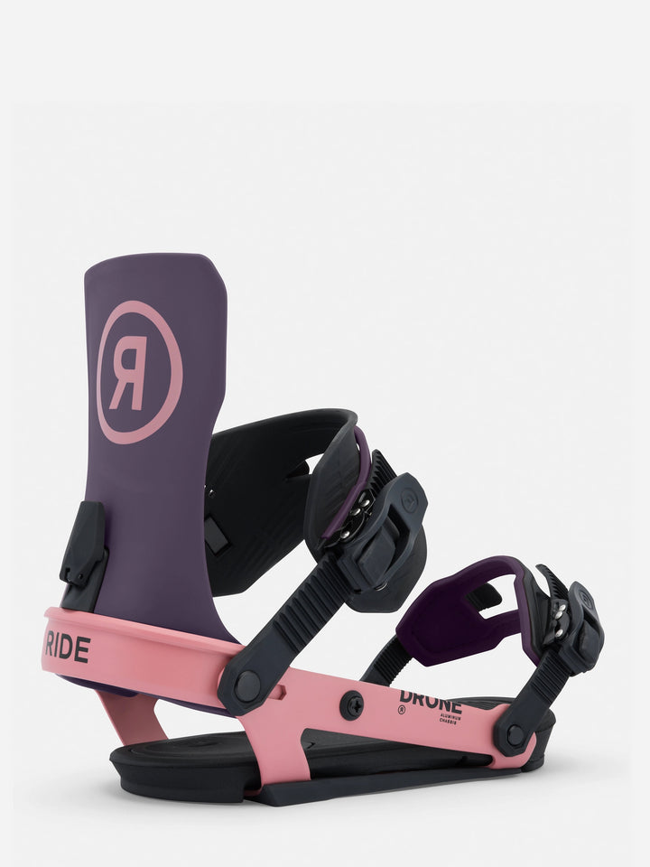 Ride Drone Women's Snowboard Binding Purple