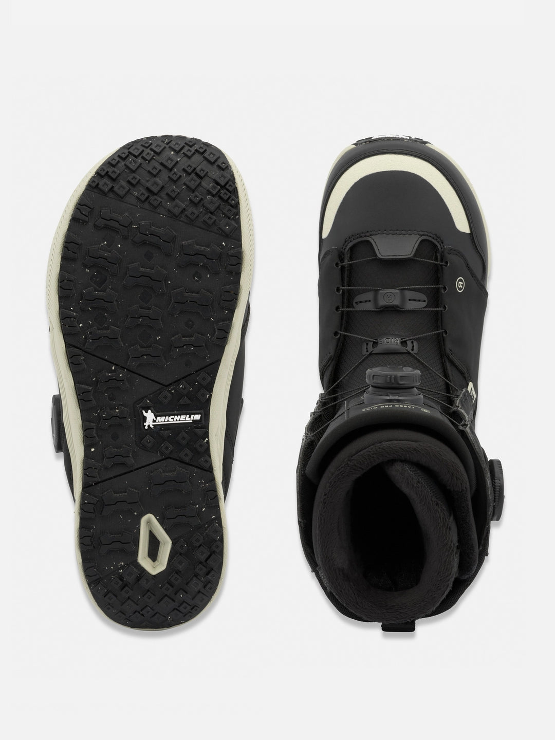 Ride Lasso Pro Wide Snowboard Boots Black