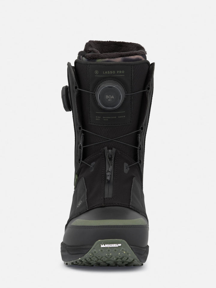 Ride Lasso Pro Wide Snowboard Boots Swamp Camo