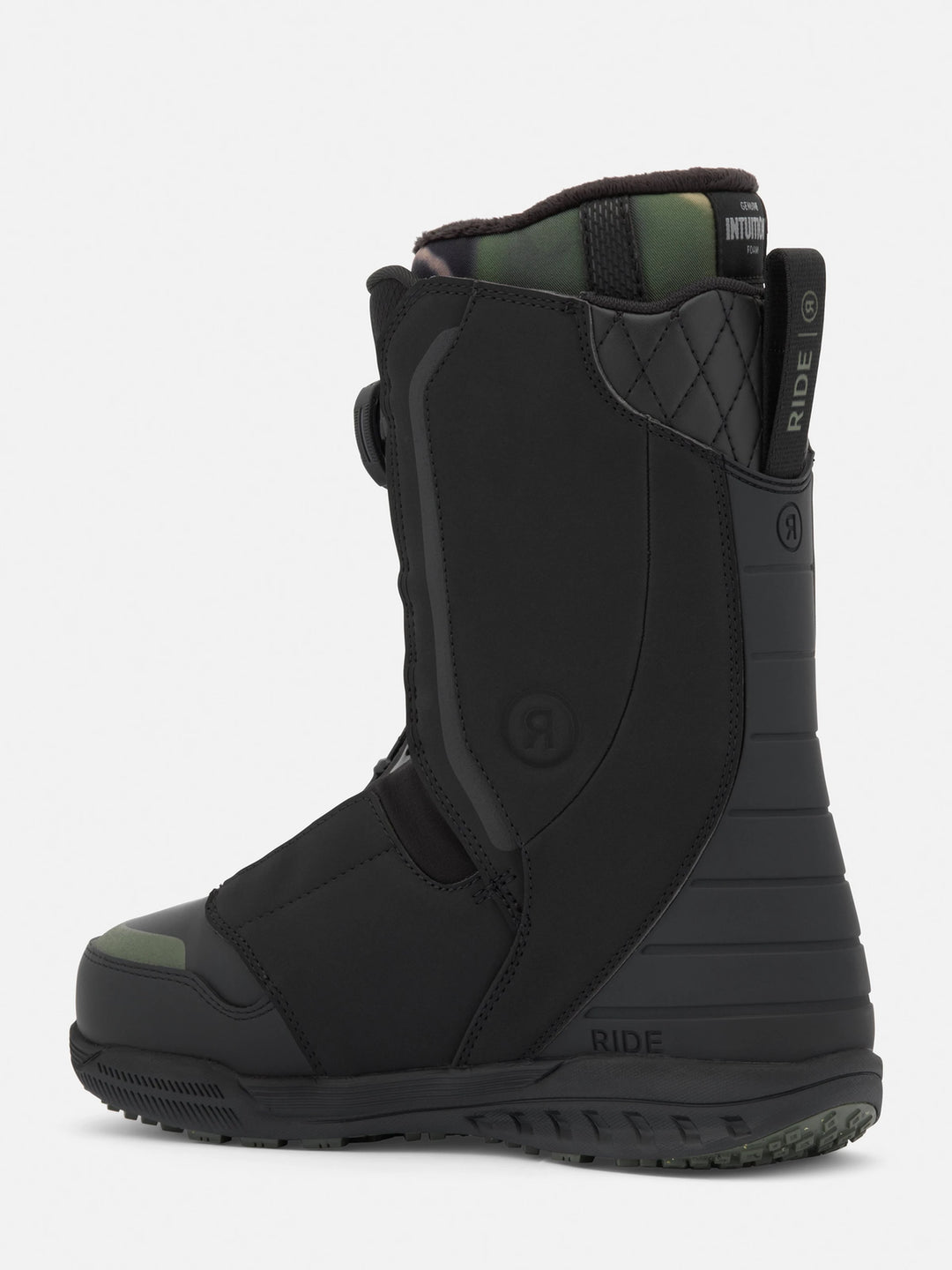 Ride Lasso Pro Wide Snowboard Boots Swamp Camo