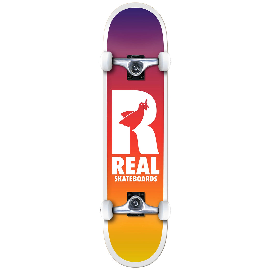 Real Be Free Fade Skateboard Complete 8.25