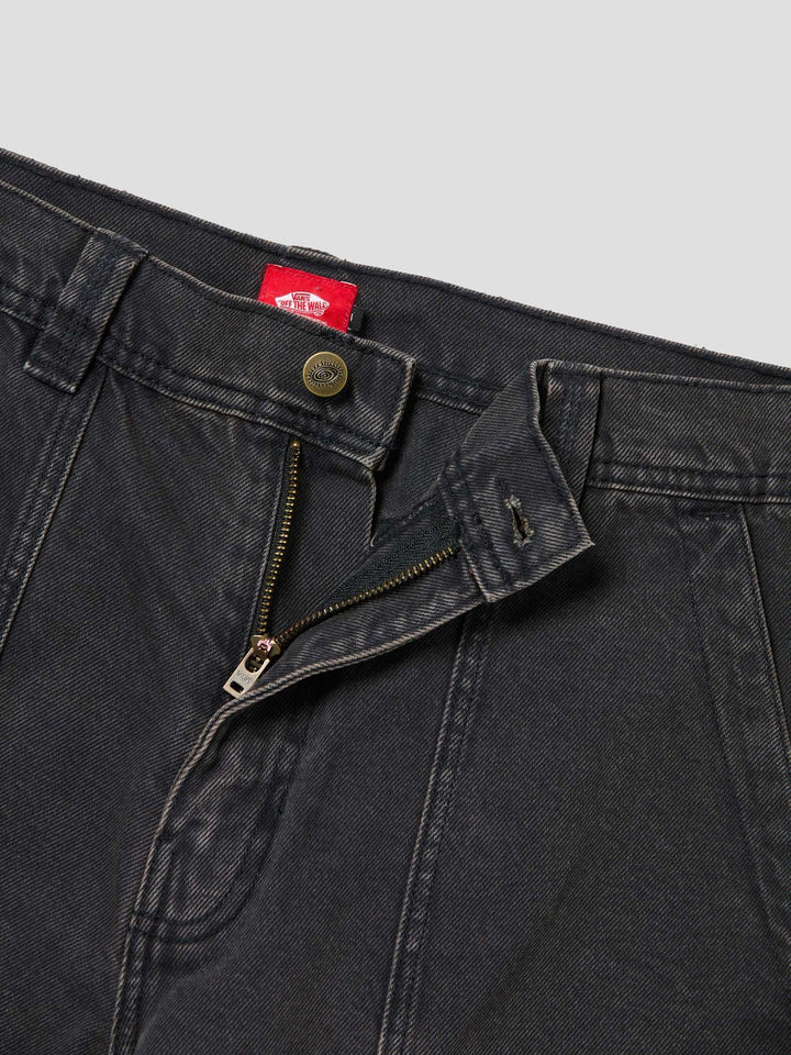 Vans Skate Utility Loose Denim Shorts Black