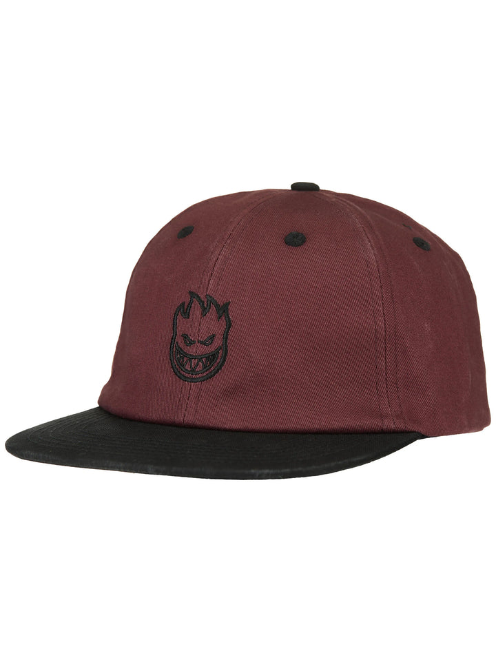 Spitfire Lil Bighead Strapback Hat Burgundy