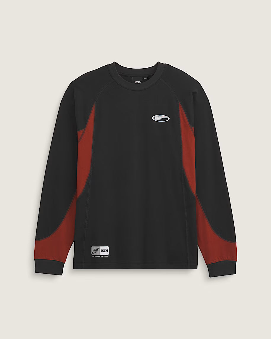 Vans Retro Sport Panel Long Sleeve - Black
