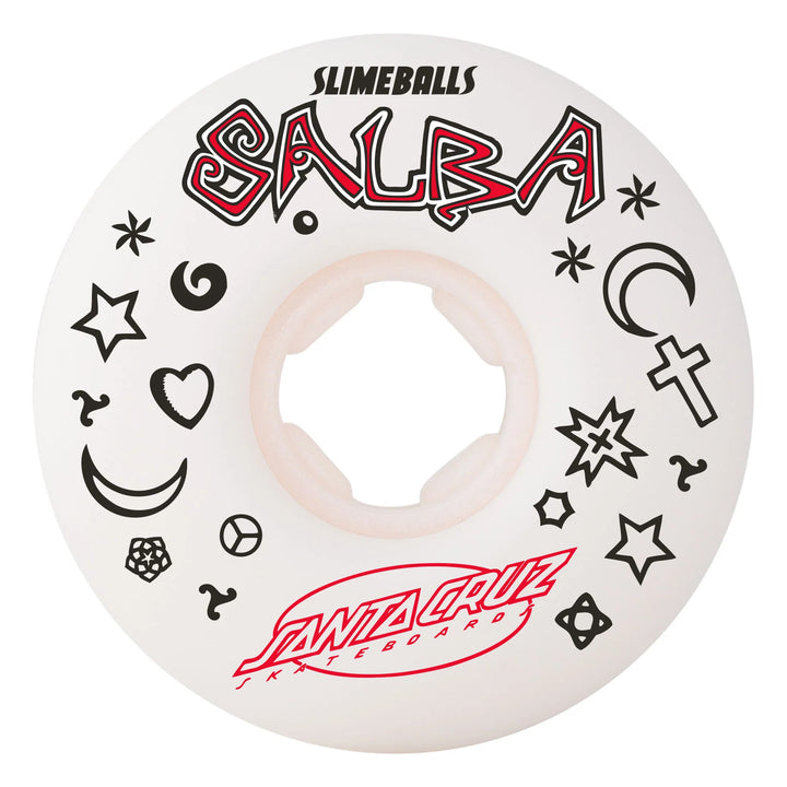Slime Balls Salba Witch Doctor Reissue White Chubbies Wheels 99a 56mm