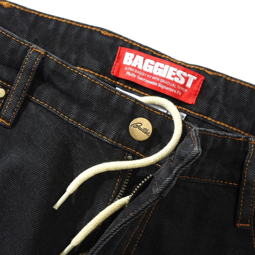 Butter Goods Santosuosso Denim Jeans Washed Black