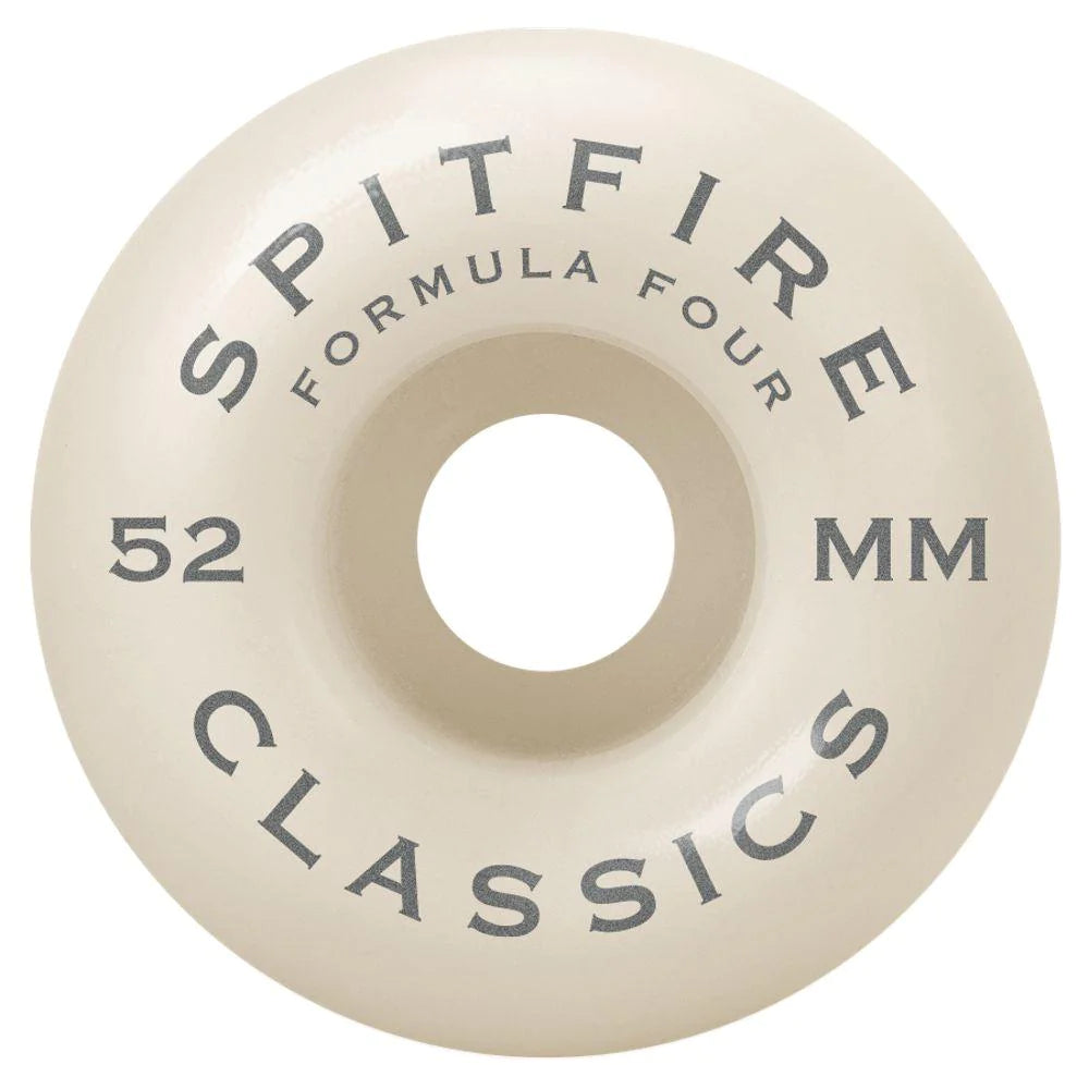 Spitfire F4 Classic Wheels Green 99a 52mm