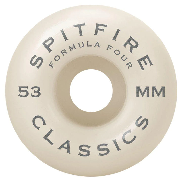 Spitfire F4 Classic Wheels Orange 99a 53mm