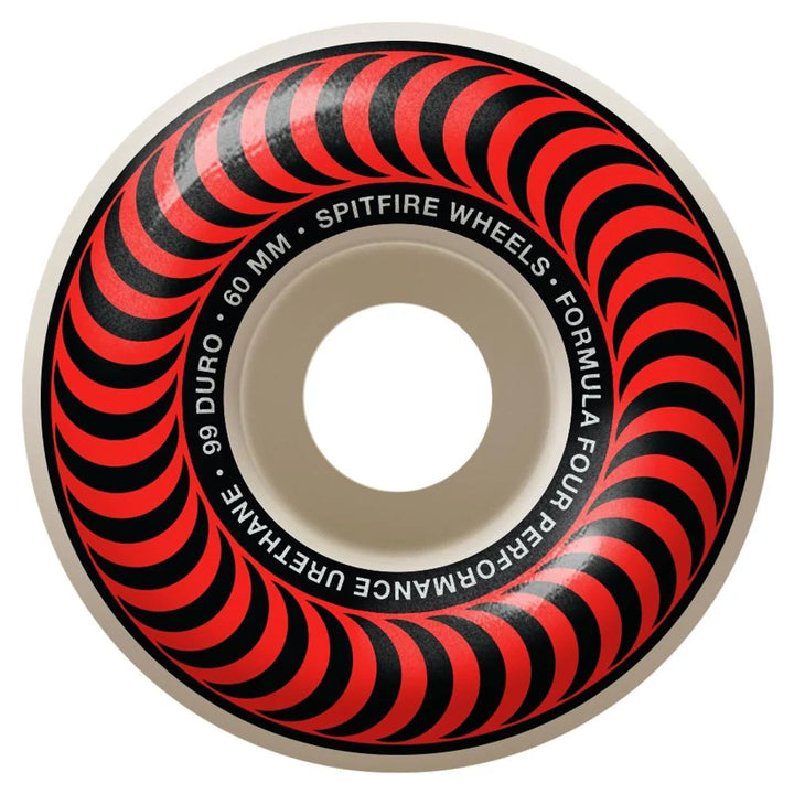 Spitfire F4 99A Classics Wheels (Red) 60mm